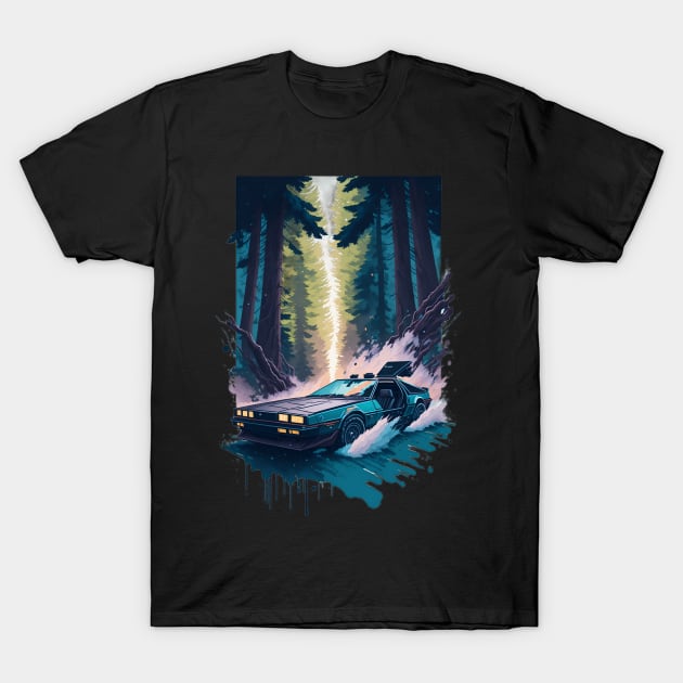 Summer Art DMC DeLorean T-Shirt by Shop Goods